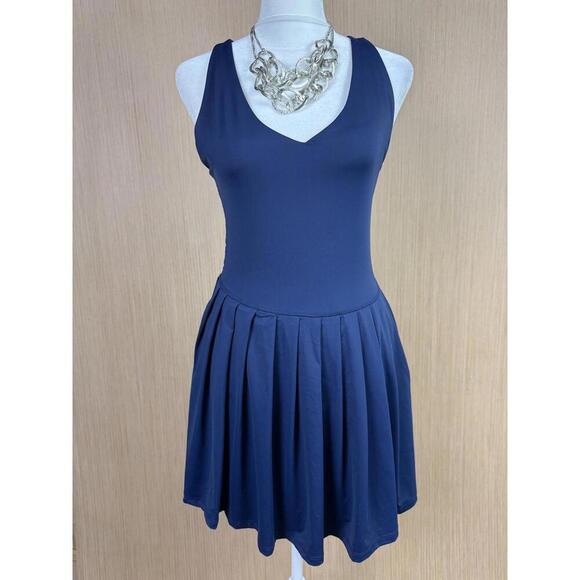 Ocean Drive Dresses & Skirts - Ocean Drive One Piece Swimsuit Medium Navy Blue Fit & Flare Summer Casual